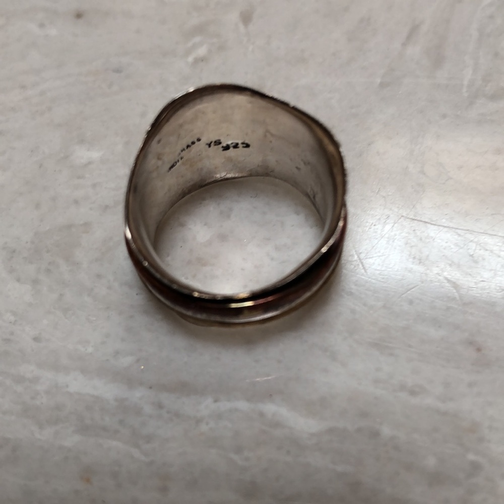 Silver Spinner Ring - image 3